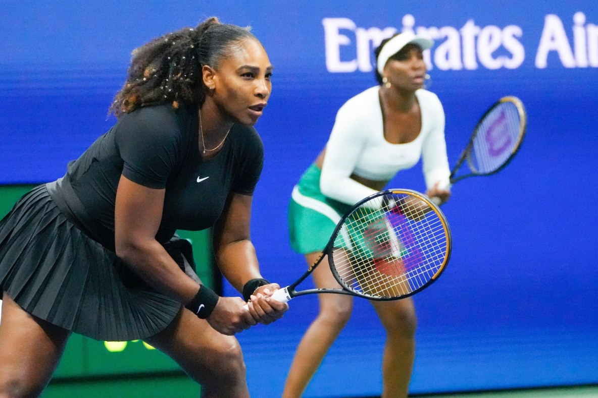 Tennis_US Open_Serena Williams and Venus Williams