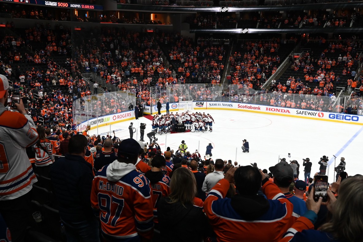 Hockey_NHL_Colorado Avalanche at Edmonton Oilers